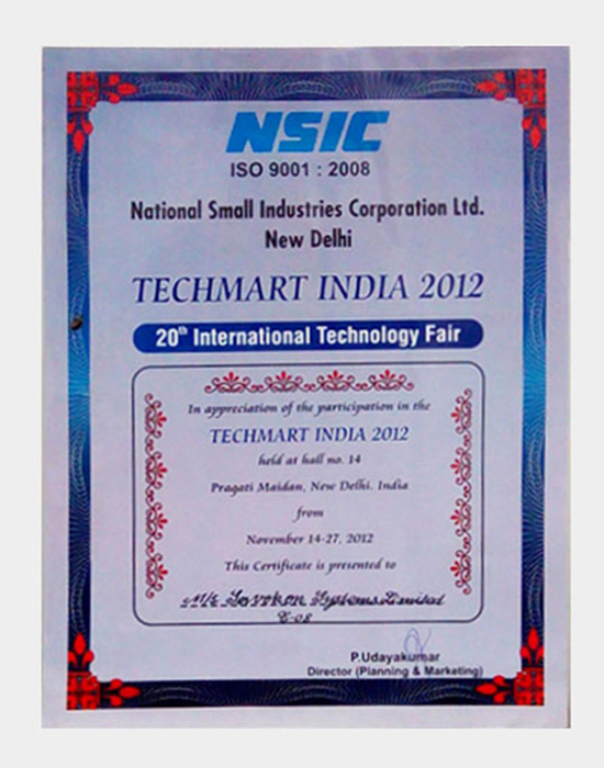 NSIC TECHMART INDIA 2012